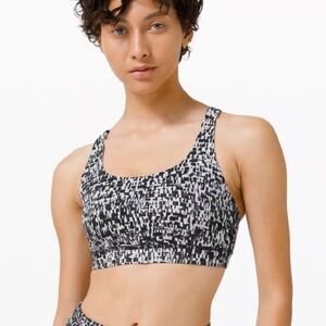 Lululemon Abstract Racerback Padded Bra